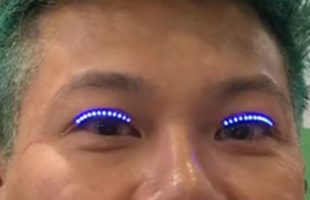 LED Eyelashes Are Coming Soon To A Kickstarter Near You