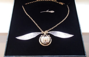 A Golden Snitch Engagement Ring Box For Harry Potter Lovers