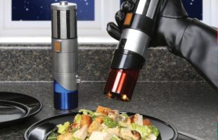 Check Out These Lightsaber Salt And Pepper Grinders