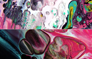 Soap, Oil, And Paint Up Close Looks Like Outer Space!