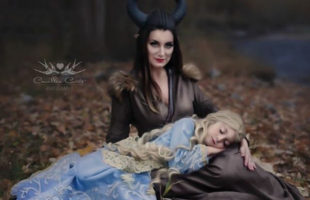 Better than the Original Disney Character Cosplay by Mom and Daughter