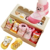  Girl and boy Cotton non-slippy leg Socks