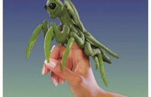 Mini Praying Mantis Finger Puppet by Folkmanis