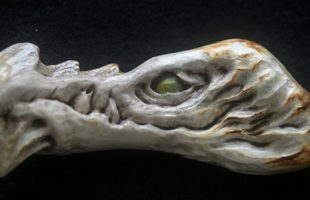 Scary Horror Weird Sculpture Monster Talisman Gothic Macabre