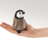 Penguin Baby Finger Puppet Folkmanis Mini Emperor