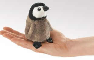 Penguin Baby Finger Puppet Folkmanis Mini Emperor