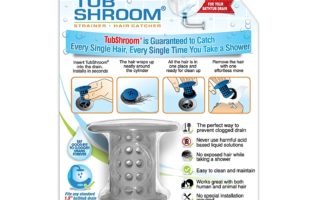 Tubshroom The Good Grips Shower Tub Hair Catcher/Strainer