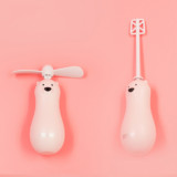 Mini Bear Pocket Handheld Fan & Blender
