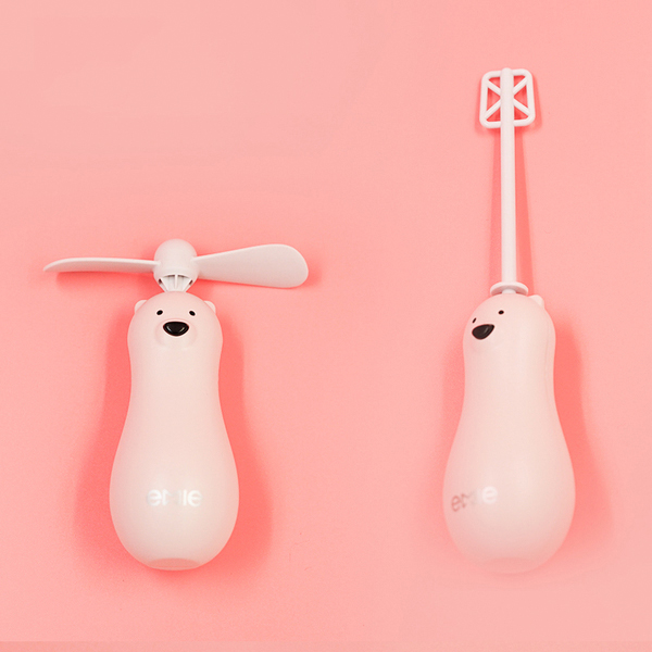 Mini Bear Pocket Handheld Fan & Blender