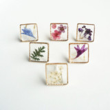 Floral Fashion Jewelry – Picture Frame Earring