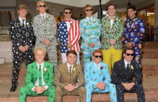 Funky Way of Wearing Prom Suits