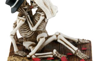 Love Making Skeleton Sculpture
