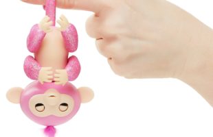 Rose the Fingerlings Glitter Monkey