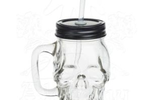 Do You Love Skulls? Glass Skull Drinking Jar