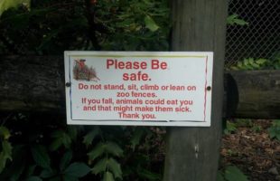 Most Funny Zoo Warning Signs With Some Extraordinary Stories