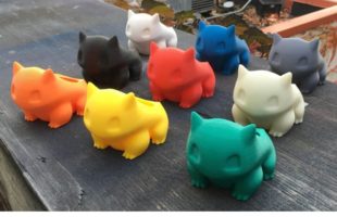 3D Printed Bulbasaur Planter