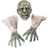 Halloween Zombie Face and Arms