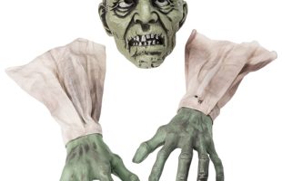 Halloween Zombie Face and Arms