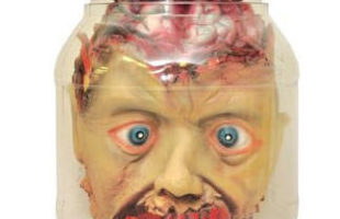 Halloween Scary Head in the Jar