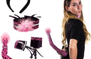 Sexy Halloween Pink Panther Costumes for Women