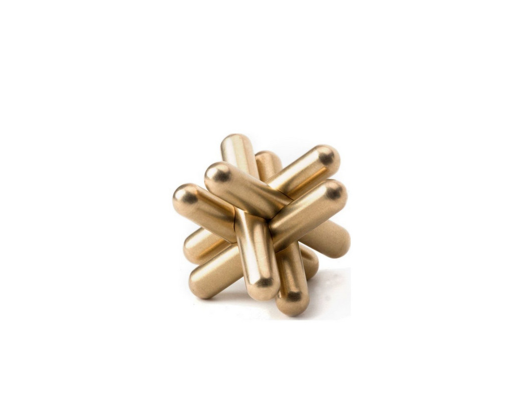 Classic Jack Solid Brass Puzzle