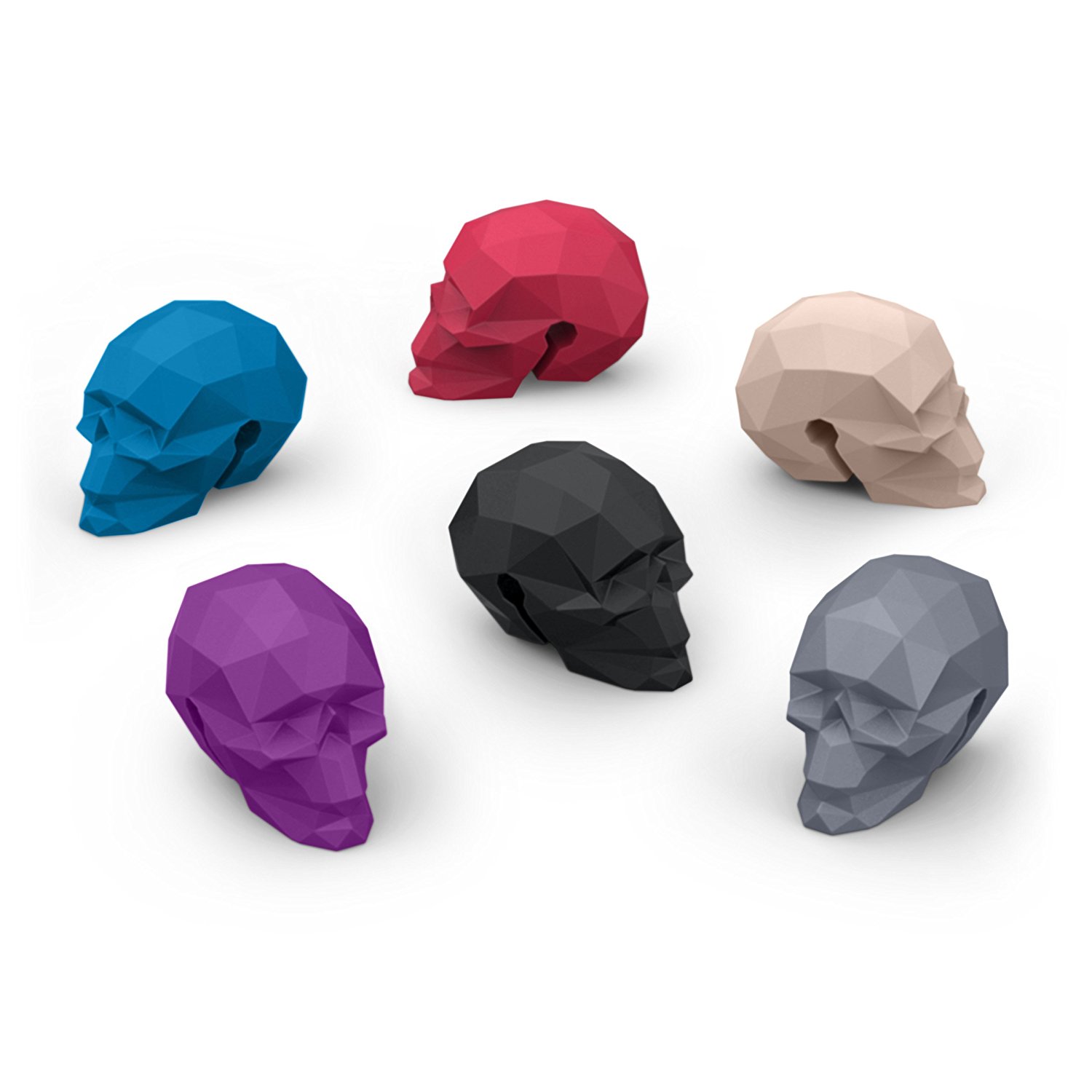 Geometric Bar Bones Skulls