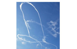 U.S. Navy Crew Grounded As Pilot Draws Penis in The SKY by Fighter Jet
