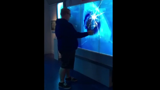 Virtual Shark Attack Scares Man