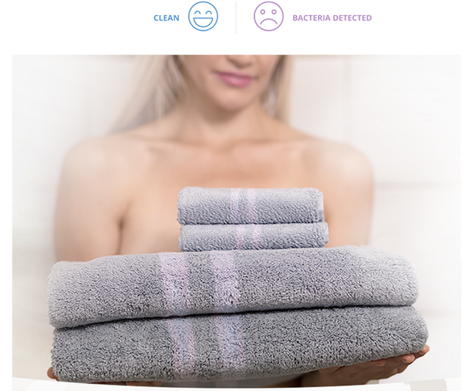Bacteria Sensing Smart Towel
