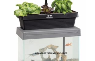 Innovative Gardening Tool with Aquarium