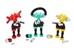 Build Your Own Nutty, Screwy Bolt Bots