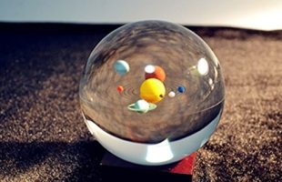 Mini Solar System Crystal Ball