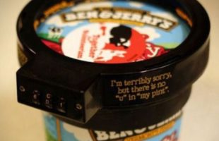 Keep away from my ice cream!