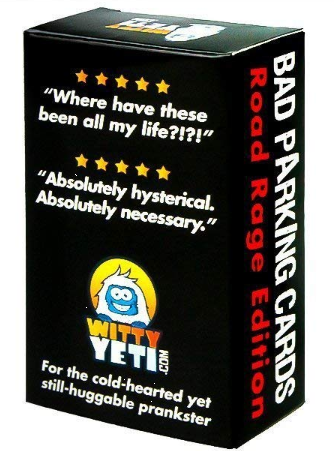 Witty Yeti’s Bad Parking Business Cards