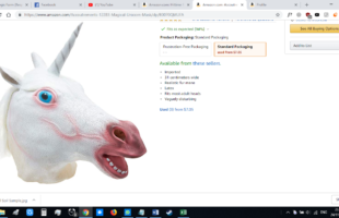 Magical Unicorn Mask
