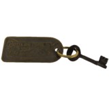 Old West Hotel Room Key