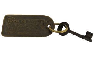 Old West Hotel Room Key