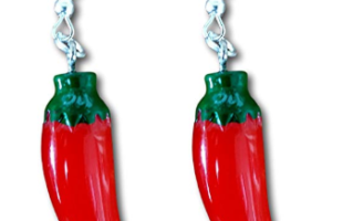 Red Chili Pepper Earrings