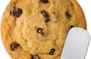Giant Yummy Looking Choco-Chip Cookie Mouse Pad