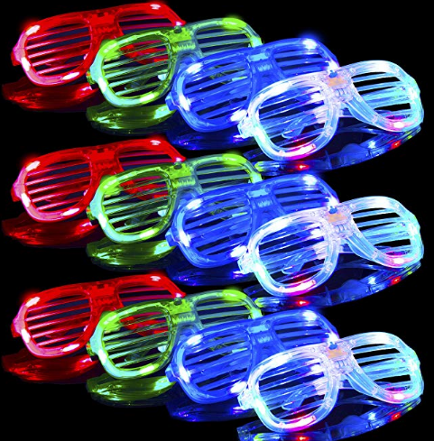 ‘Hips don’t lie’ with electro beats ‘Roca y rolla’ LED shutter shade glasses on!