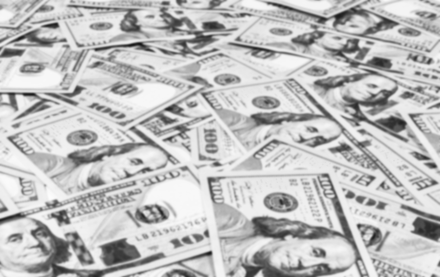 Mutual Funds Vs AIF Vs PMS: Where Should You Invest? Blurred Background With Stack Of One Hundred Dollar Bills. Blur