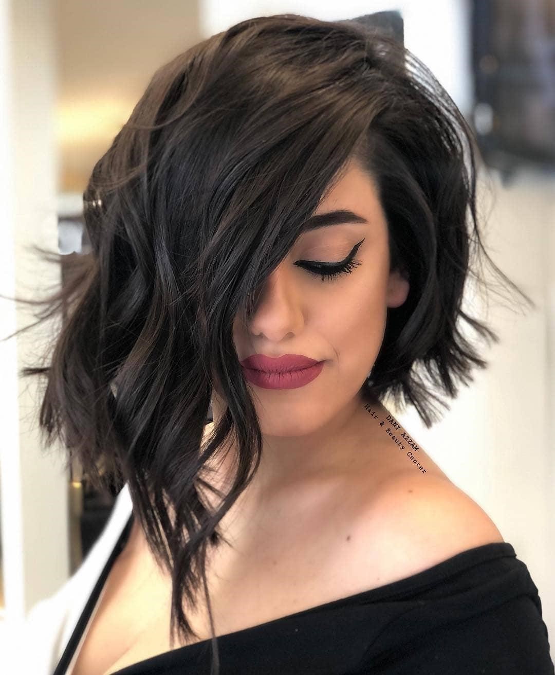 10 Bombshell Asymmetrical Bob Hairstyles