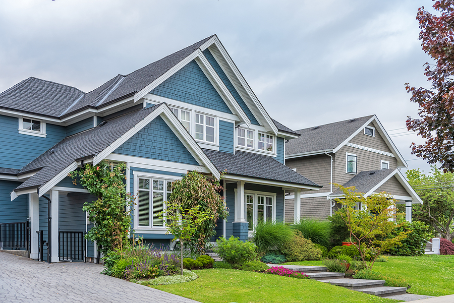 When Do I Need A Furnace Repair Houses in suburb at Summer in the north America. Luxury houses w
