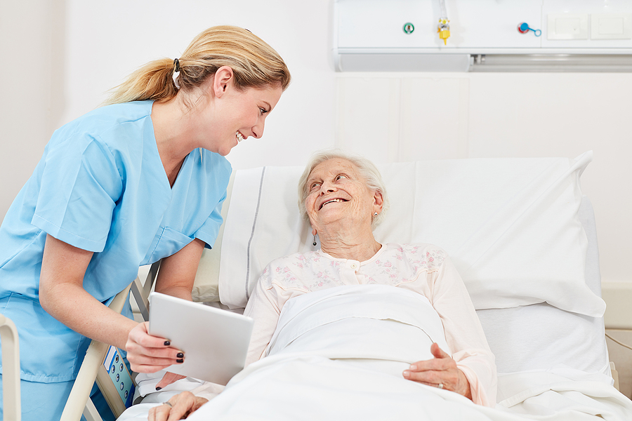 Serving Humanity: One Of The Essential Ways To Bring Peace In Your Life Nursing carer cares for a senior patient in nursing care