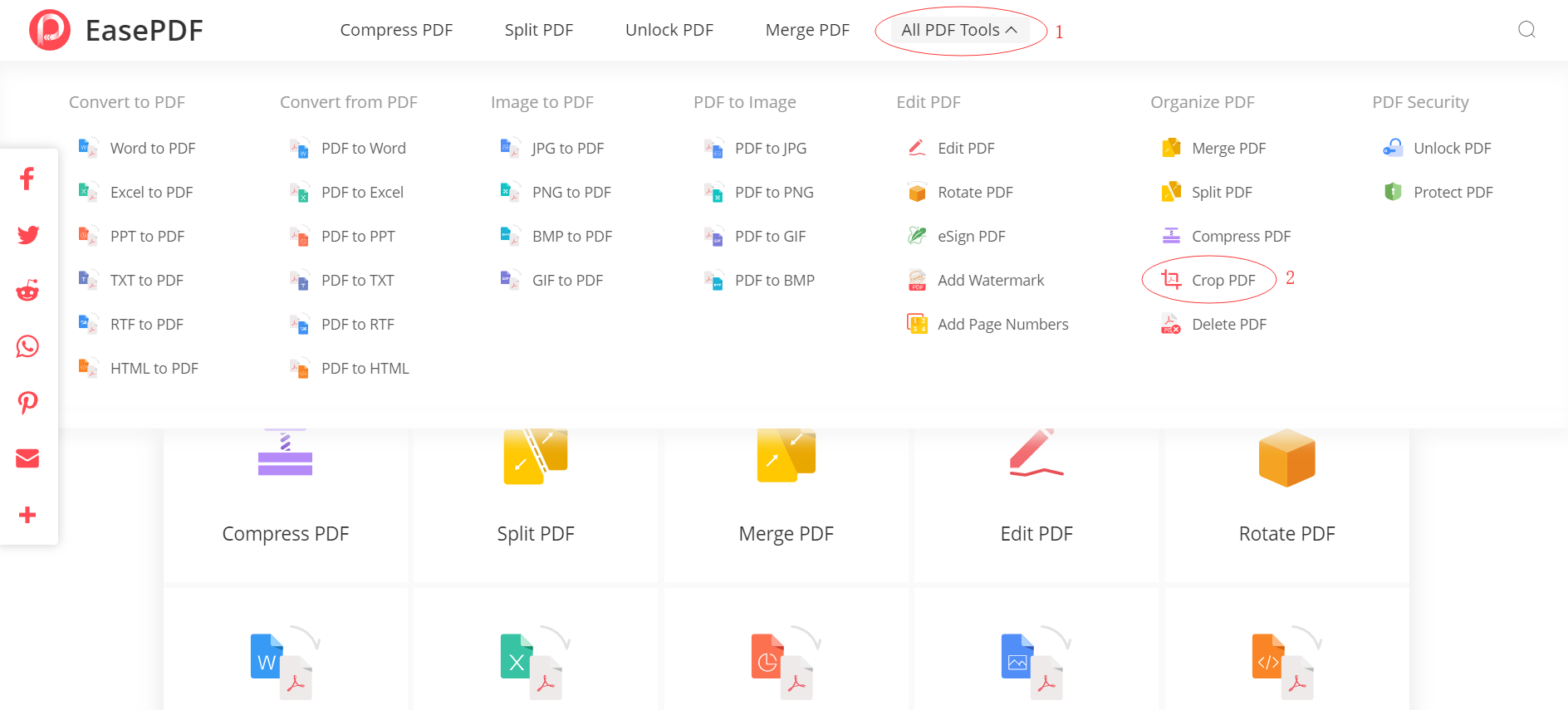 The Best Online Way to Crop PDF Freely The Best Online Way to Crop PDF Freely