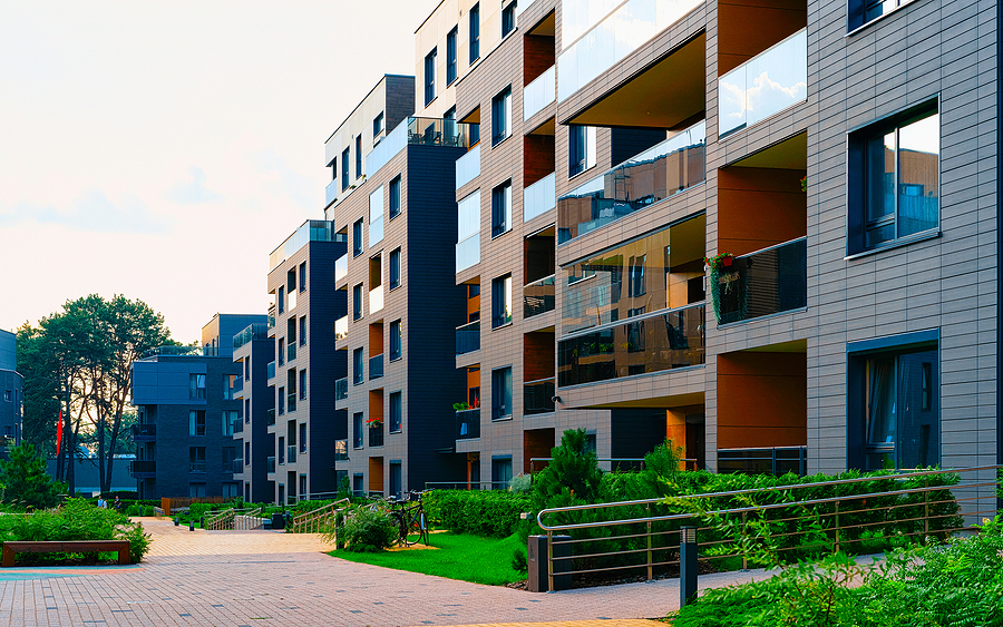 Essential Guide to Condo Association Insurance Modern Residential Apartment House Home Building Complex And Out