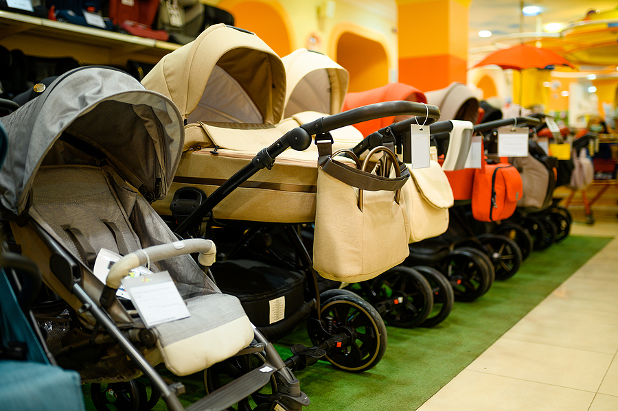 Baby Stroller Scooter Combo