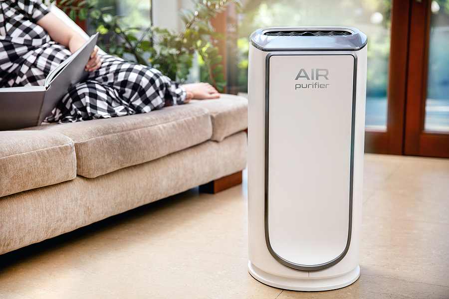 Breathing Easy: The Benefits of Air Purifiers for Your Home and Office Air Purifier Cleans Up Air. Modern Air Purifier Cleans Up The Ai