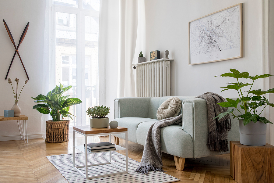 The Design Trends That Are Transforming Living Spaces in 2024 Stylish Scandinavian Living Room Interior Of Modern Apartment Wi