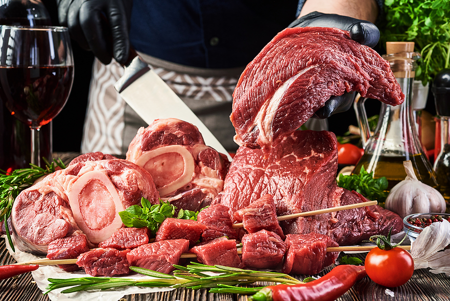 Various Fresh Meat-beef Shank Steak, Veal Tenderloin, Meat Steak